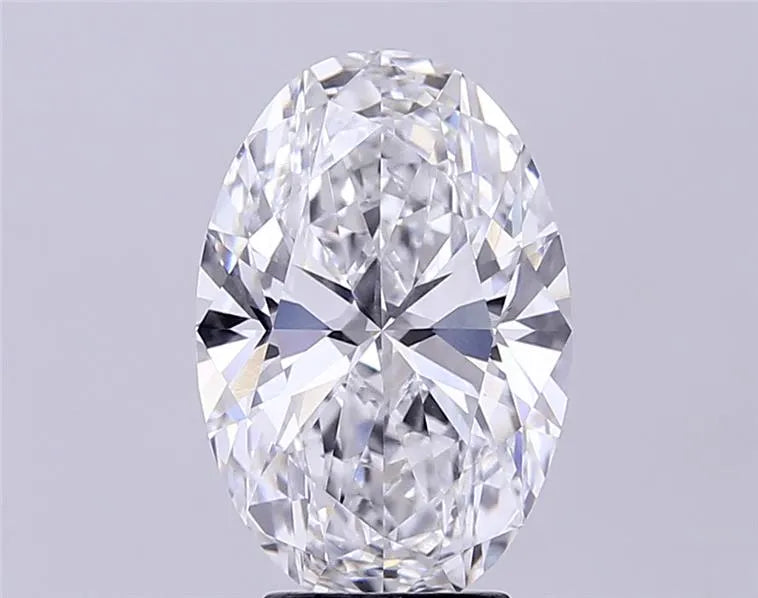 3.00ct Oval Lab Grown Diamond (Colour D, Clarity VVS1, IGI Certified)
