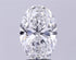 3.00ct Oval Lab Grown Diamond (Colour D, Clarity VVS1, IGI Certified)