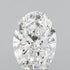 3.00ct Oval Lab Grown Diamond (Colour E, Clarity VVS2, IGI Certified)