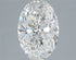 3.00ct Oval Lab Grown Diamond (Colour F, Clarity SI1, IGI Certified)