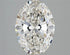 3.00ct Oval Lab Grown Diamond (Colour F, Clarity SI1, IGI Certified)