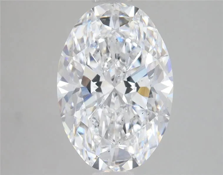 3.01ct Oval Lab Grown Diamond (Colour E, Clarity SI1, IGI Certified)