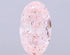 3.01ct Oval Lab Grown Diamond (Colour Fancy Pink, Clarity VVS2, IGI Certified)