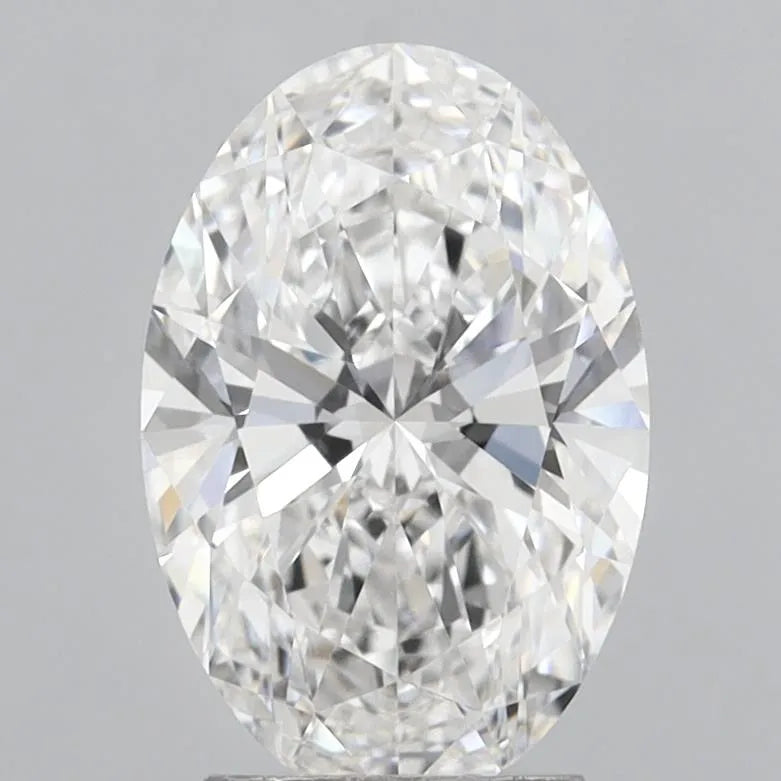 3.02ct Oval Lab Grown Diamond (Colour E, Clarity VVS1, IGI Certified)