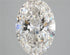 3.02ct Oval Lab Grown Diamond (Colour G, Clarity VS2, IGI Certified)