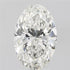 3.02ct Oval Lab Grown Diamond (Colour G, Clarity VVS2, IGI Certified)