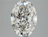 3.03ct Oval Lab Grown Diamond (Colour H, Clarity SI1, IGI Certified)