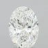 3.07ct Oval Lab Grown Diamond (Colour E, Clarity VVS2, IGI Certified)