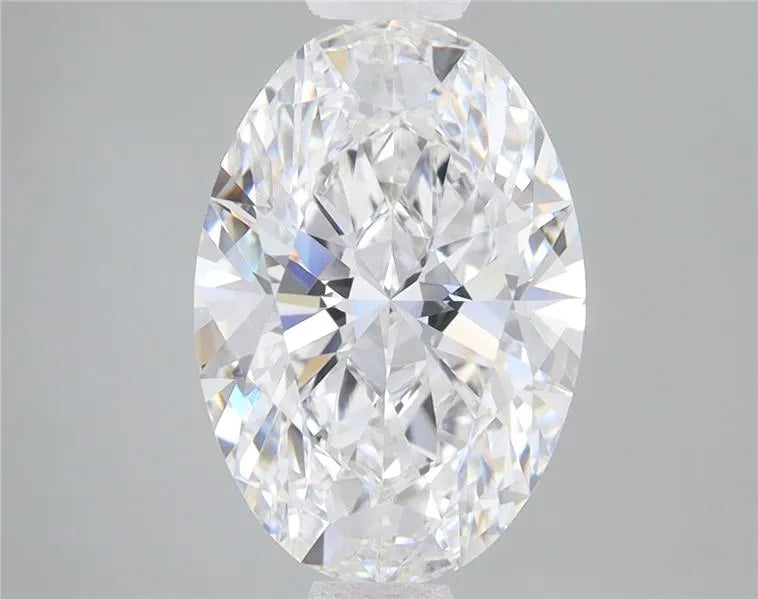 3.10ct Oval Lab Grown Diamond (Colour E, Clarity VVS2, IGI Certified)