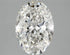 3.10ct Oval Lab Grown Diamond (Colour G, Clarity VS1, IGI Certified)