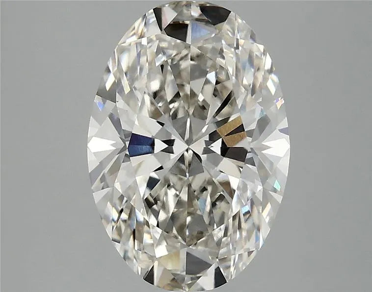3.10ct Oval Lab Grown Diamond (Colour H, Clarity VVS2, IGI Certified)