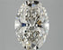 3.10ct Oval Lab Grown Diamond (Colour H, Clarity VVS2, IGI Certified)