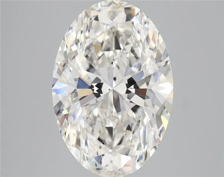 3.16ct Oval Lab Grown Diamond (Colour G, Clarity SI1, IGI Certified)