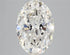 3.16ct Oval Lab Grown Diamond (Colour G, Clarity SI1, IGI Certified)