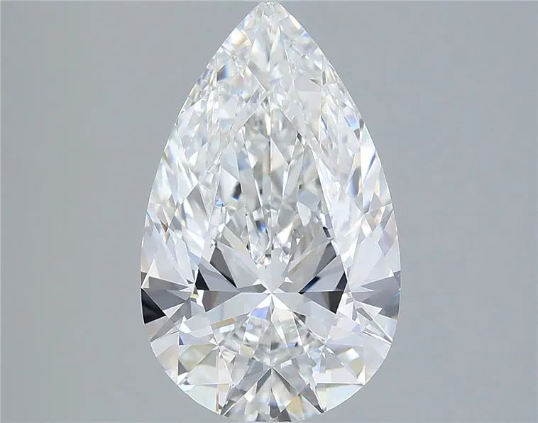 3.40ct Pear Lab Grown Diamond (Colour E, Clarity VVS2, IGI Certified)