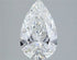 3.40ct Pear Lab Grown Diamond (Colour E, Clarity VVS2, IGI Certified)