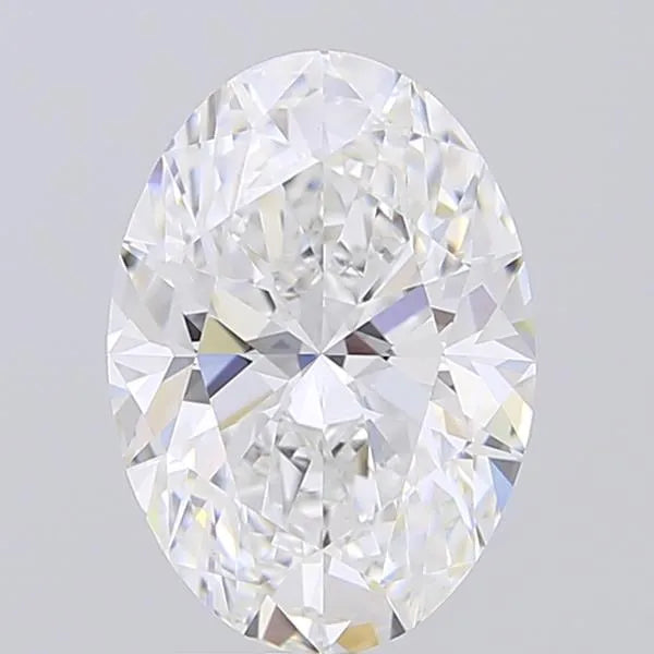 3.51ct Oval Lab Grown Diamond (Colour E, Clarity VVS2, IGI Certified)