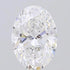 3.51ct Oval Lab Grown Diamond (Colour E, Clarity VVS2, IGI Certified)