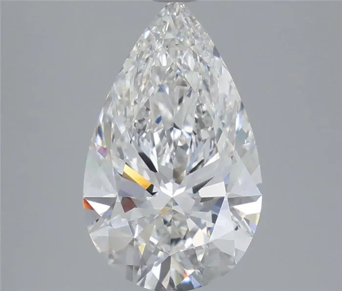3.58ct Pear Lab Grown Diamond (Colour F, Clarity VVS2, IGI Certified)