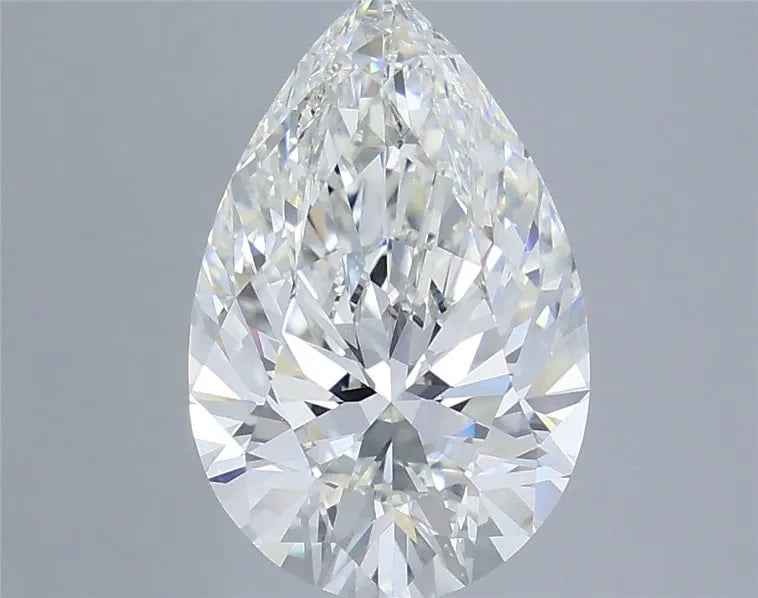 3.72ct Pear Lab Grown Diamond (Colour G, Clarity VVS2, IGI Certified)