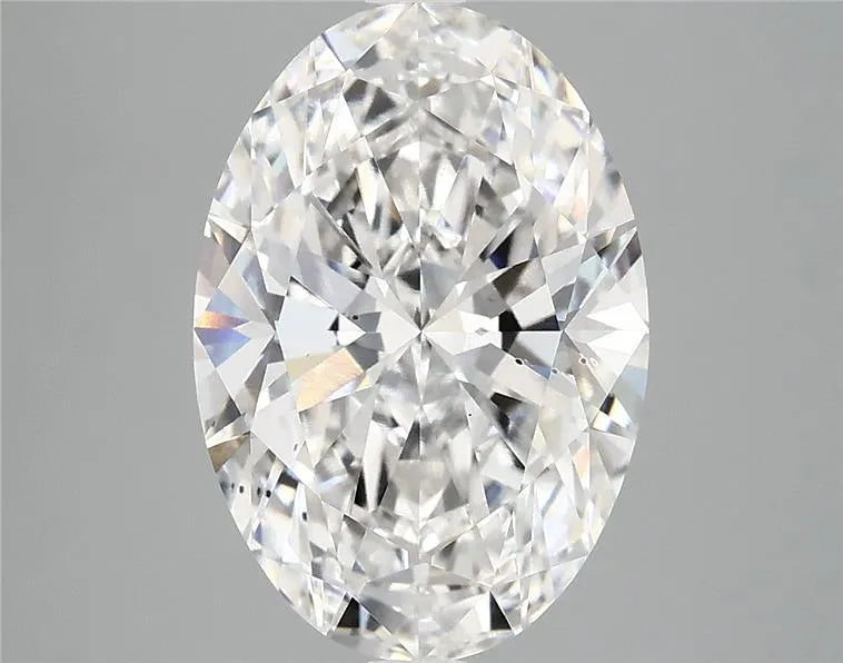 3.77ct Oval Lab Grown Diamond (Colour E, Clarity VS2, IGI Certified)