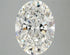 4.00ct Oval Lab Grown Diamond (Colour F, Clarity SI1, IGI Certified)