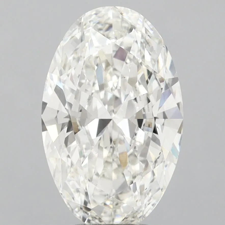 4.00ct Oval Lab Grown Diamond (Colour G, Clarity VS1, IGI Certified)