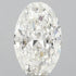4.00ct Oval Lab Grown Diamond (Colour G, Clarity VS1, IGI Certified)