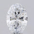 4.01ct Oval Lab Grown Diamond (Colour F, Clarity IF, IGI Certified)