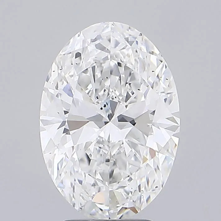 4.02ct Oval Lab Grown Diamond (Colour E, Clarity SI1, IGI Certified)