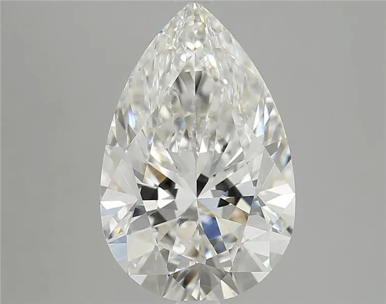 4.09ct Pear Lab Grown Diamond (Colour G, Clarity VVS1, IGI Certified)