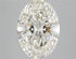 4.13ct Oval Lab Grown Diamond (Colour I, Clarity VS2, IGI Certified)