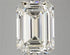 4.64ct Emerald Lab Grown Diamond (Colour H, Clarity VS1, IGI Certified)