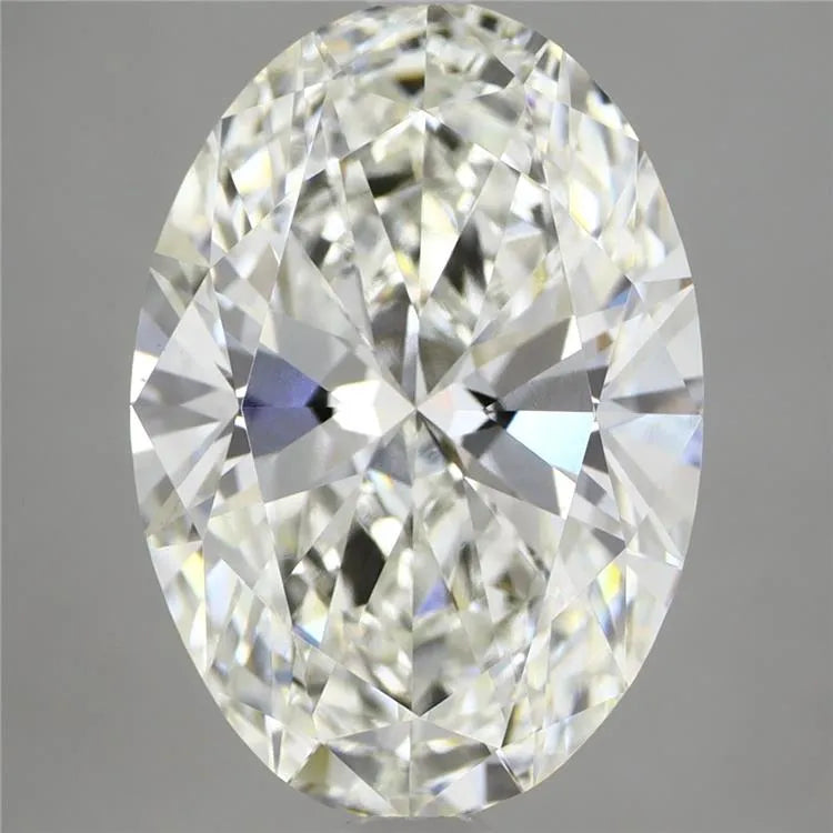 5.00ct Oval Lab Grown Diamond (Colour G, Clarity VVS2, IGI Certified)