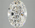 5.02ct Oval Lab Grown Diamond (Colour F, Clarity SI1, IGI Certified)