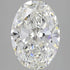 5.05ct Oval Lab Grown Diamond (Colour G, Clarity VS1, GIA Certified)