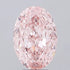 5.19ct Oval Lab Grown Diamond (Colour Fancy Intense Pink, Clarity VVS2, IGI Certified)