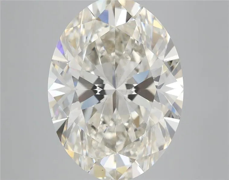 6.12ct Oval Lab Grown Diamond (Colour H, Clarity VS2, IGI Certified)