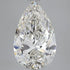 7.01ct Pear Lab Grown Diamond (Colour G, Clarity SI1, IGI Certified)