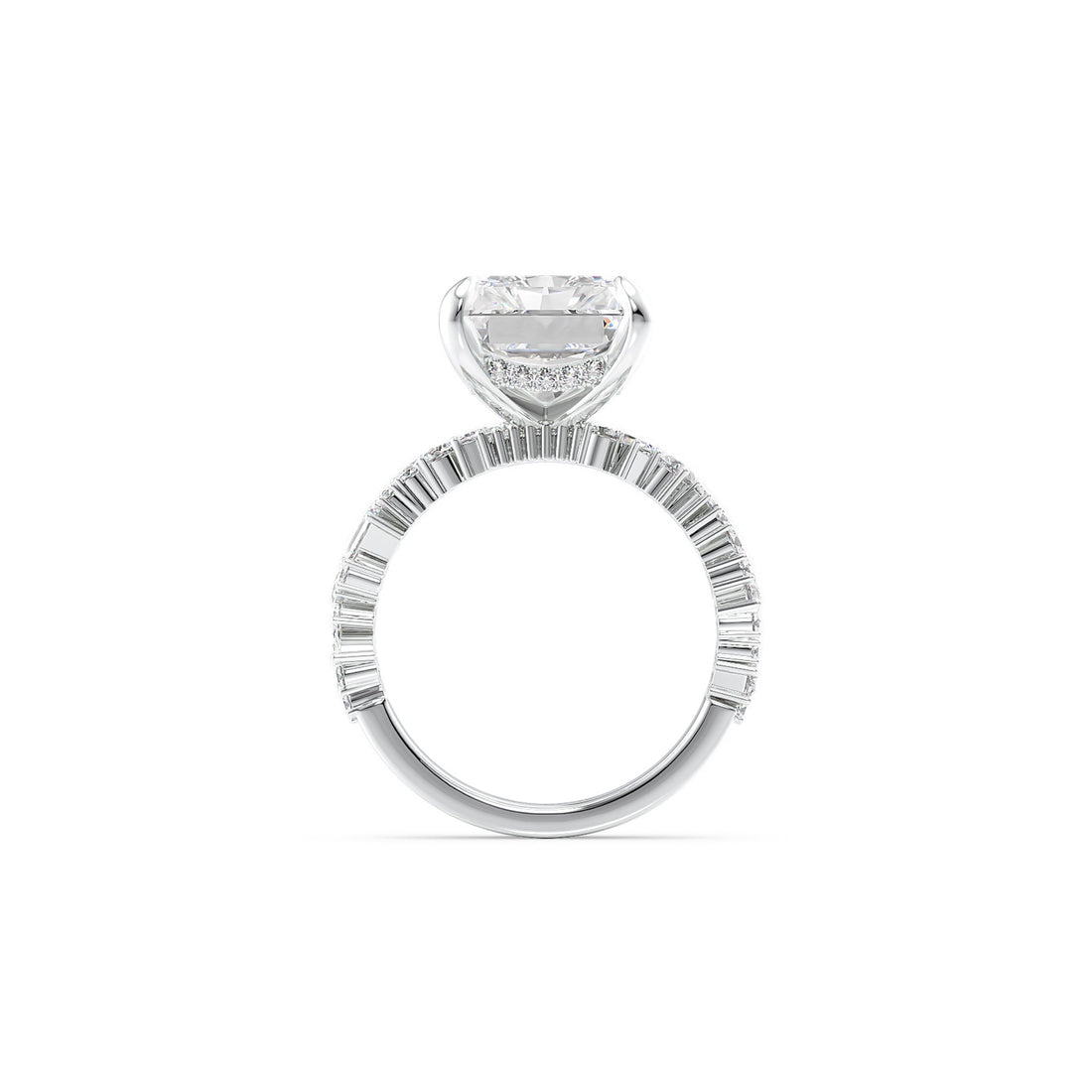 Mixed Shape Band Diamond Ring