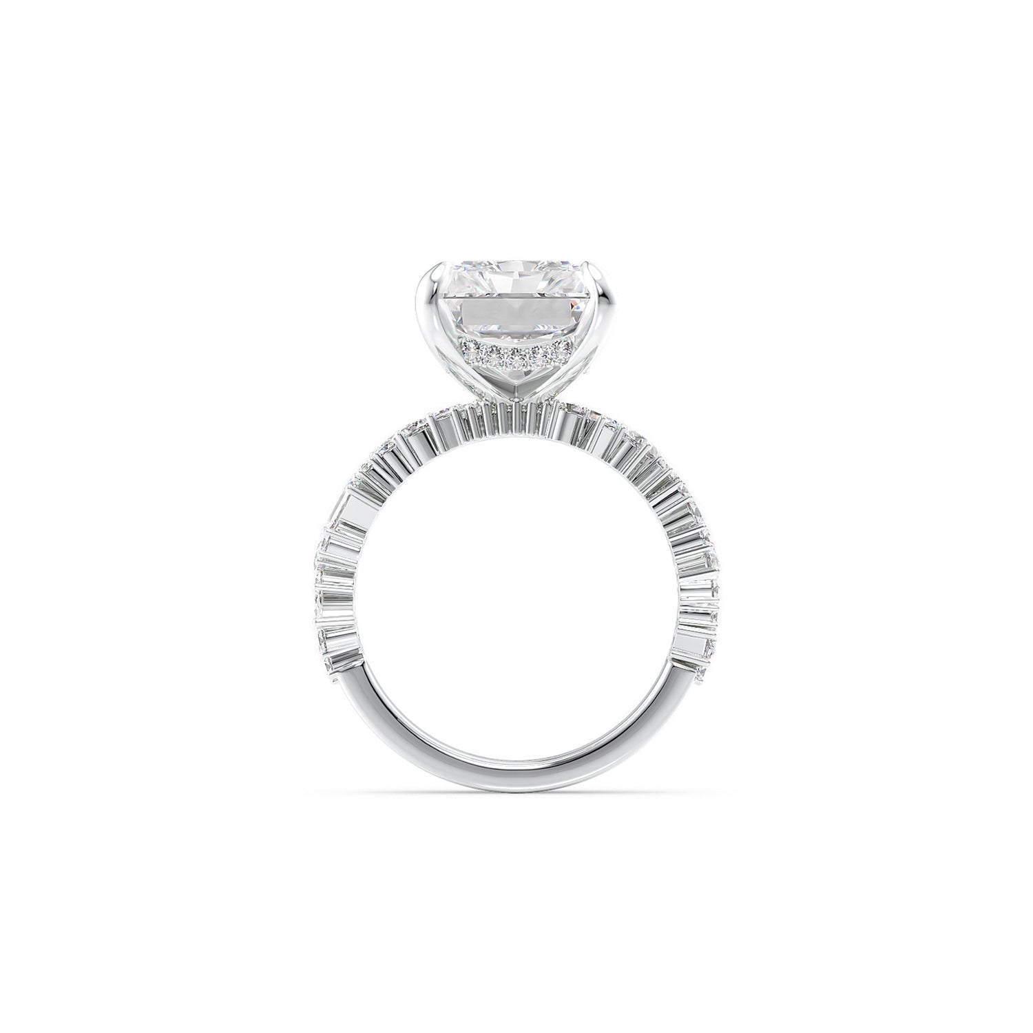 Mixed Shape Band Diamond Ring