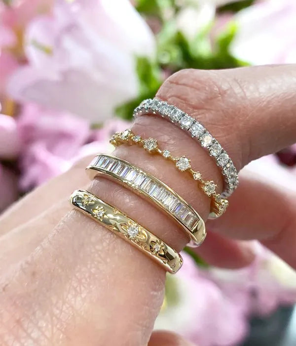 Exceptional Dainty Stacking Band