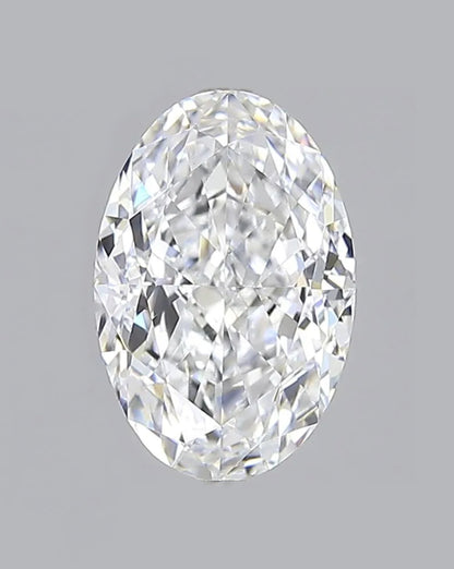 No Bowtie Oval Lab Diamond 3.51ct E VVS2