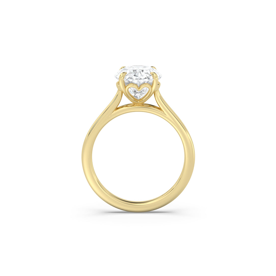 Signature Cathedral Hidden Heart Diamond Ring