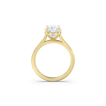 Signature Cathedral Hidden Heart Diamond Ring Setting