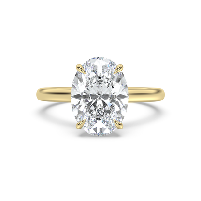 Signature Cathedral Hidden Heart Diamond Ring Setting