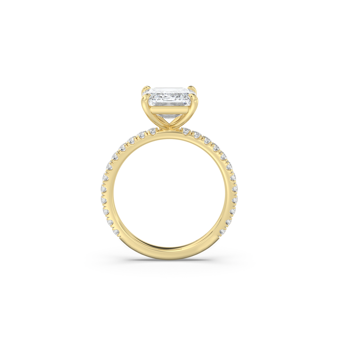 Classic Pavé Band Diamond Ring