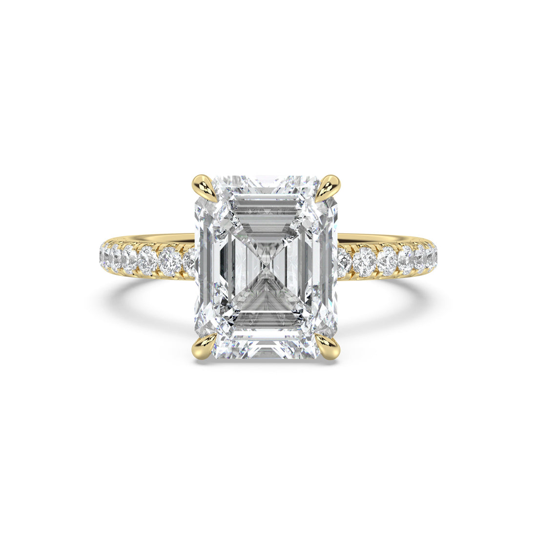 Classic Pavé Band Diamond Ring