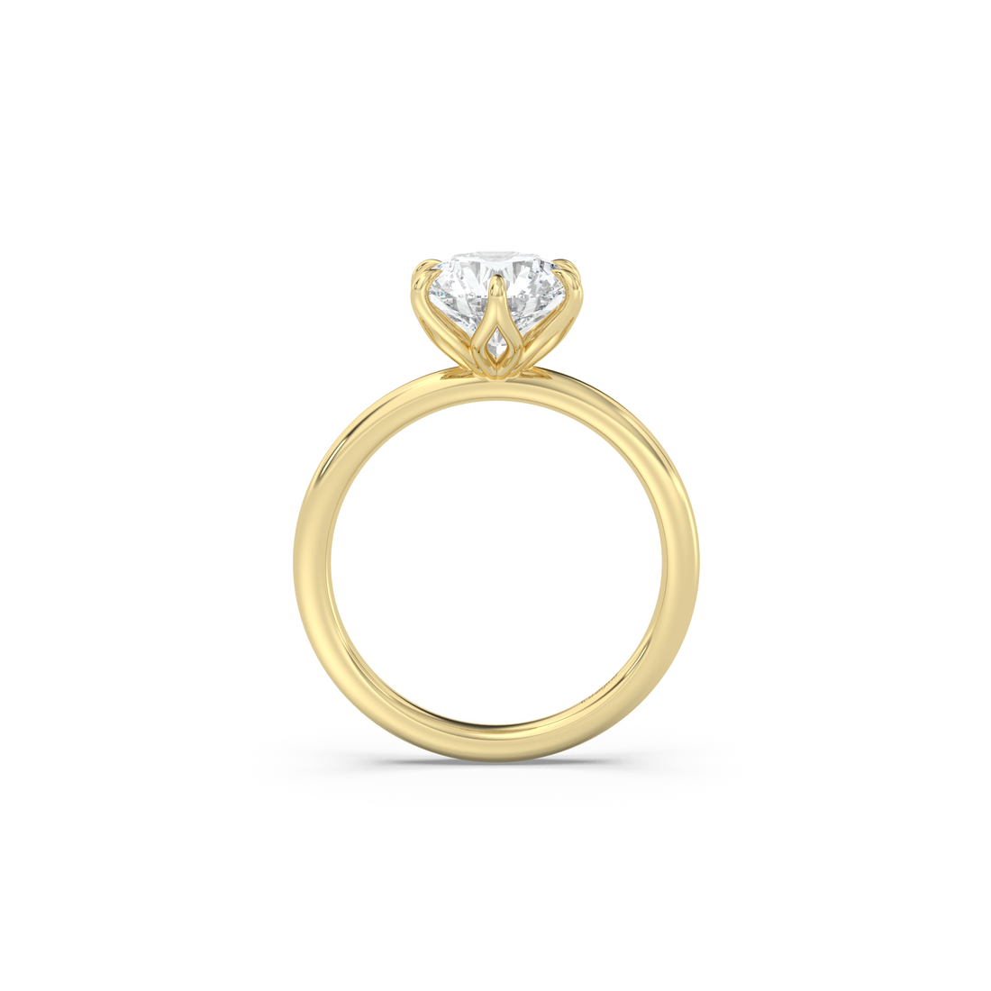 Classic Petal Diamond Ring