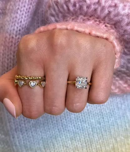 Exceptional Heart Bezel Band